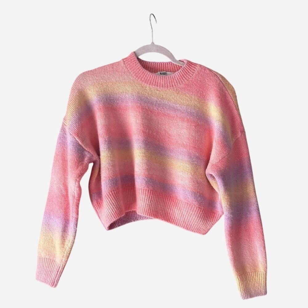 BB-dakota Women's Orange and Pink Jumper